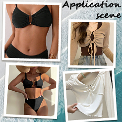 20Pcs 2 Styles Alloy Bikini Clips&nbsp;FIND-GF0009-41