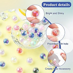 50Pcs Transparent Acrylic Beads&nbsp;OACR-CJ0001-37