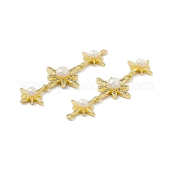 Rack Plating Brass Micro Pave Cubic Zirconia Big Pendants&nbsp;ZIRC-I061-16G