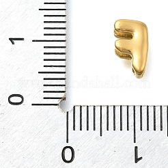 Ion Plating(IP) 304 Stainless Steel Slide Charms&nbsp;STAS-B075-37G-F