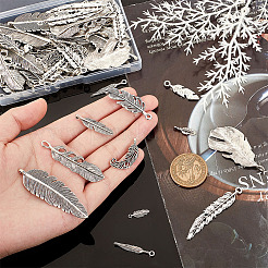 72PCS Tibetan Style Alloy Pendants&nbsp;TIBEP-PH0001-58
