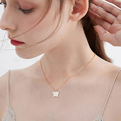 50Pcs 5 Style Freshwater Shell Pendants&nbsp;SHEL-CJ0001-22