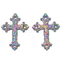 Rainbow Color Alloy Big Pendants&nbsp;PALLOY-N156-174-NR