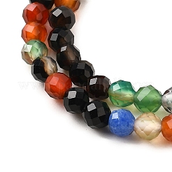 Natural Agate Beads Strands&nbsp;G-G259-D08-3mm