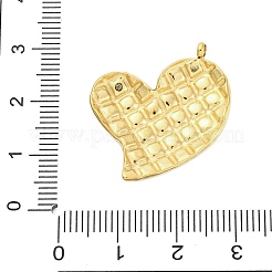 304 Stainless Steel Pendants&nbsp;STAS-V003-02G-03