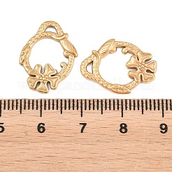 304 Stainless Steel Pendants&nbsp;STAS-F366-03G