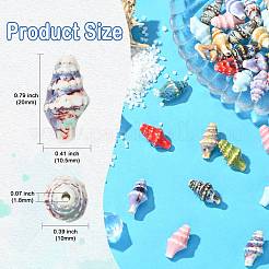40Pcs 10 Colors Handmade Porcelain Beads&nbsp;PORC-CJ0001-42