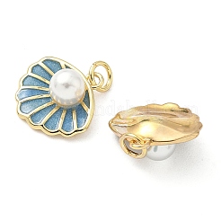Brass Enamel Charms&nbsp;KK-S338-06G
