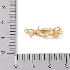 925 Sterling Silver Fold Over Clasps&nbsp;SE-CBAF1B0-01G