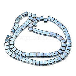 Electroplated Non-magnetic Synthetic Hematite Beads Strands&nbsp;G-C106-B02-03B
