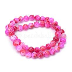 Natural Dyed Persian Jade Gemstone Bead Strands&nbsp;G-R271-6mm-XP07