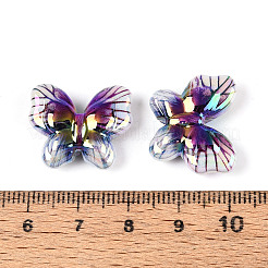 UV Plating Printed Opaque Acrylic Beads&nbsp;LS-PACR-N017-05B