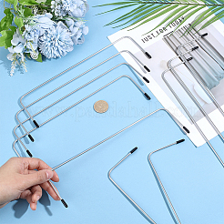 Galvanized Wire Handbag Purse Frame&nbsp;FIND-WH0816-245P-02