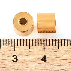Rack Plating Brass Beads&nbsp;KK-H486-01G
