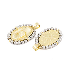 Rack Plating Brass Pendants&nbsp;KK-P269-15G-B