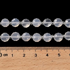 Natural White Agate Beads Strands&nbsp;G-B153-B02