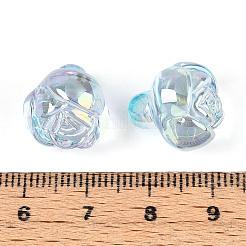 Electroplate Transparent Acrylic Beads&nbsp;LS-PACR-CJC0008-08C