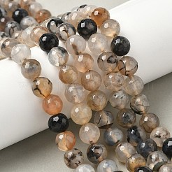 Natural Agate Beads Strands&nbsp;G-M437-C01-01V
