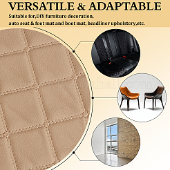 PVC Leather with Foam Fabric&nbsp;DIY-WH0671-391A