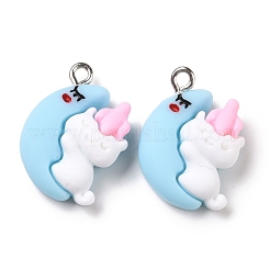 Opaque Resin Pendants&nbsp;RESI-G032-G02