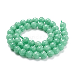 Natural Glass Beads Strands&nbsp;G-F688-01-8mm