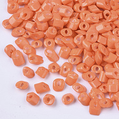 6/0 Baking Paint Glass Seed Beads&nbsp;SEED-S034-A11
