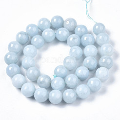 Natural Chalcedony Beads Strands&nbsp;G-S333-10mm-004