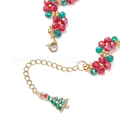 Christmas Glass Beaded Bracelets for Women&nbsp;BJEW-MZ00239