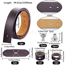 Leather Watch Bands&nbsp;FIND-WH0110-853A