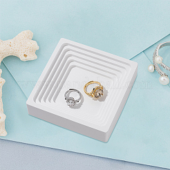 Gesso Jewelry Plate&nbsp;DJEW-WH0043-28B