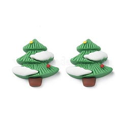Christmas Theme Opaque Resin Cabochons&nbsp;RESI-F042-01A