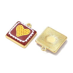 Printed Brass Pendants&nbsp;KK-CBAF9BC-10G-07