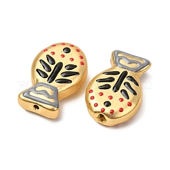 Baking Paint Glass Enamel Beads&nbsp;GLAA-B035-01F