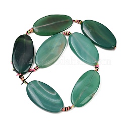 Natural Banded Agate Beads Strands&nbsp;G-F825-H01-02B