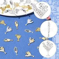 30Pcs Tibetan Style Alloy Pendants&nbsp;FIND-FS0003-83