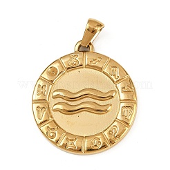 304 Stainless Steel Pendants&nbsp;STAS-C131-04G