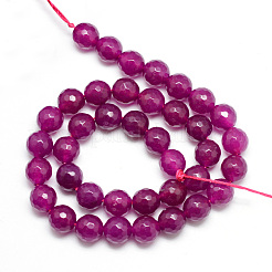 Natural White Jade Bead Strands&nbsp;X-G-R346-6mm-11