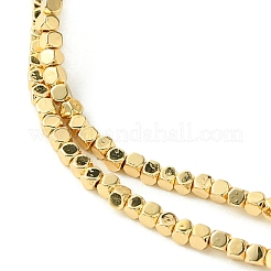 Electroplated Synthetic Non-Magnetic Hematite Beads Strands&nbsp;G-I360-T01-02