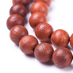 Natural Wood Beads Strands&nbsp;X-WOOD-F008-01-B