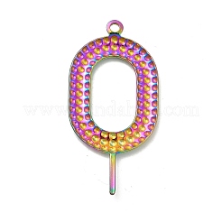 Ion Plating(IP) 304 Stainless Steel Pendants&nbsp;STAS-B032-19MC