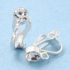 Brass Clip-on Earring Findings&nbsp;LS-KK-C219-01S