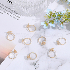 20Pcs Adjustable Brass Finger Ring Findings&nbsp;DIY-CA0005-62