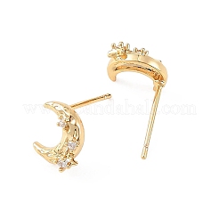 SHEGRACE Brass Micro Pave Cubic Zirconia Stud Earrings&nbsp;XGRQ4N353-703G