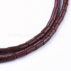 Natural Mahogany Obsidian Bead Strands&nbsp;G-F600-03