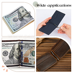 6Pcs 6 Colors Alloy & Iron Money Clips&nbsp;AJEW-AR0005-21