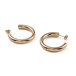 Ion Plating(IP) 304 Stainless Steel Stud Earrings for Women&nbsp;EJEW-G346-07F-G