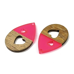 Resin and Walnut Pendants&nbsp;WOOD-I013-07C