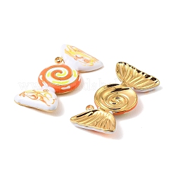 304 Stainless Steel Pendants&nbsp;STAS-D219-01G-02