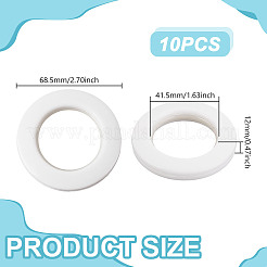 10Pcs PP Curtain Rings&nbsp;DIY-GA0007-59A
