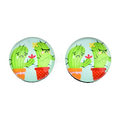 Glass Cabochons&nbsp;GGLA-WH0001-27A